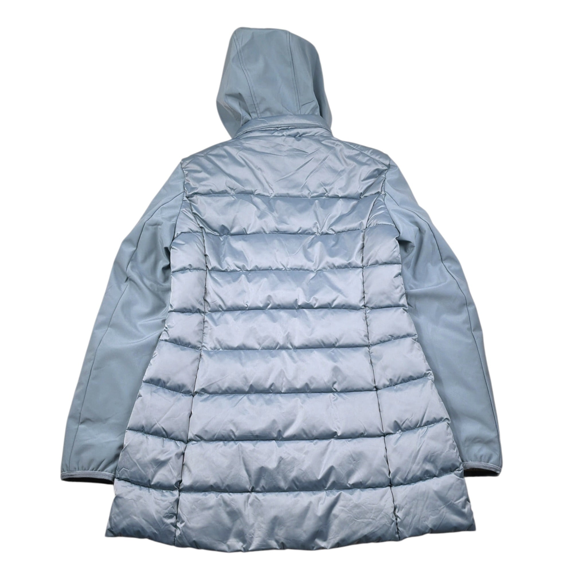 Yes Zee Giubbino tinta unita con Cappuccio Azzurro per Bambina 3025 AZZURRO YES ZEE 