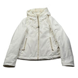 Yes Zee Giubbino tinta unita con Cappuccio Panna per Bambina 3031X PANNA YES ZEE 