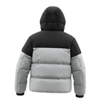 Yes Zee Giubbino Bicolore con Zip E Cappuccio Nero per Bambino J819 NERO YES ZEE 