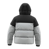 Yes Zee Giubbino Bicolore con Zip E Cappuccio Nero per Bambino J819 NERO YES ZEE 
