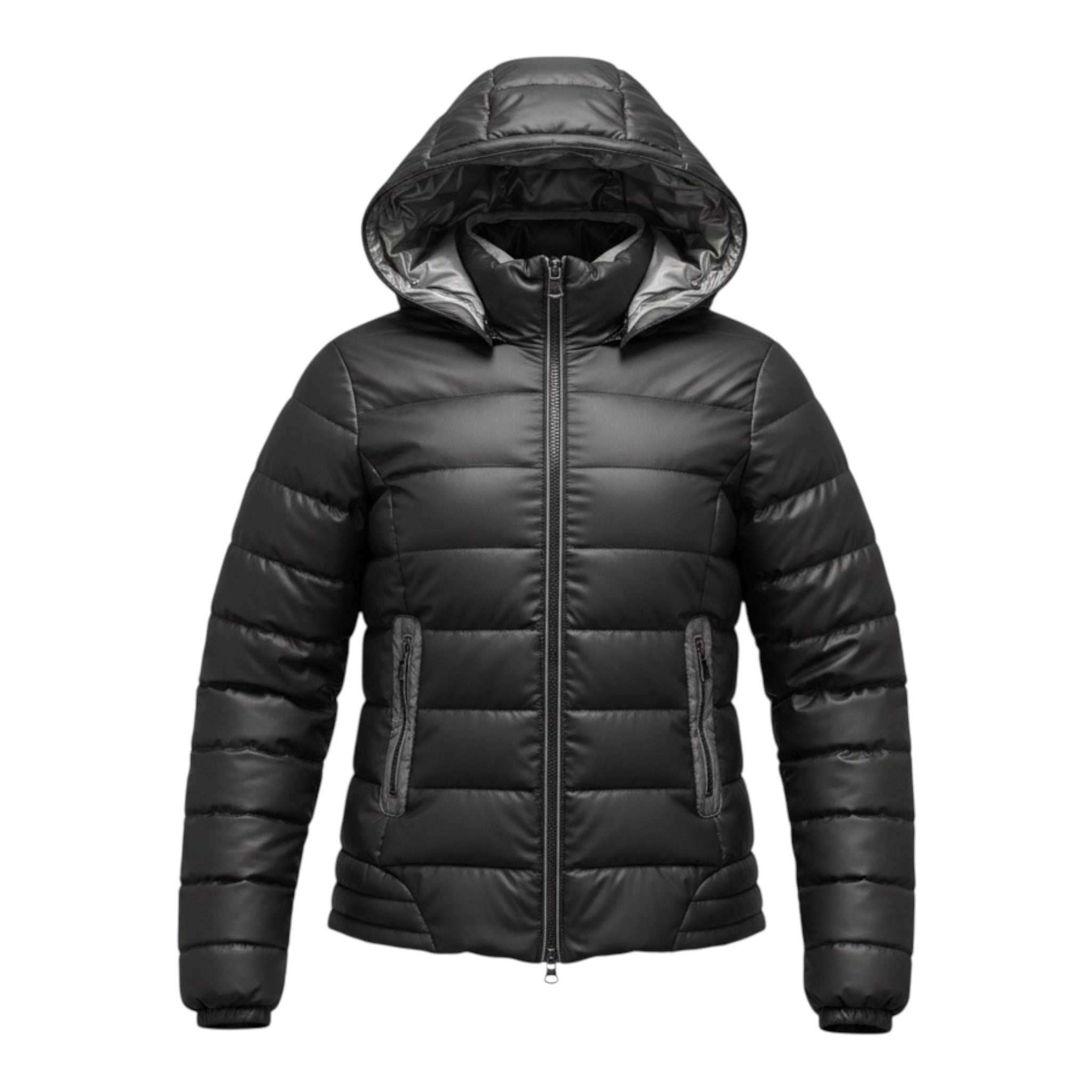 Yes Zee Giubbino tinta unita con Cappuccio Nero per Bambino JJ15 NERO YES ZEE 
