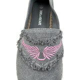 Zadig&Voltaire Espadrillas tinta unita Grigio per Bambina X19044 GRIGIO ZADIG&VOLTAIRE 