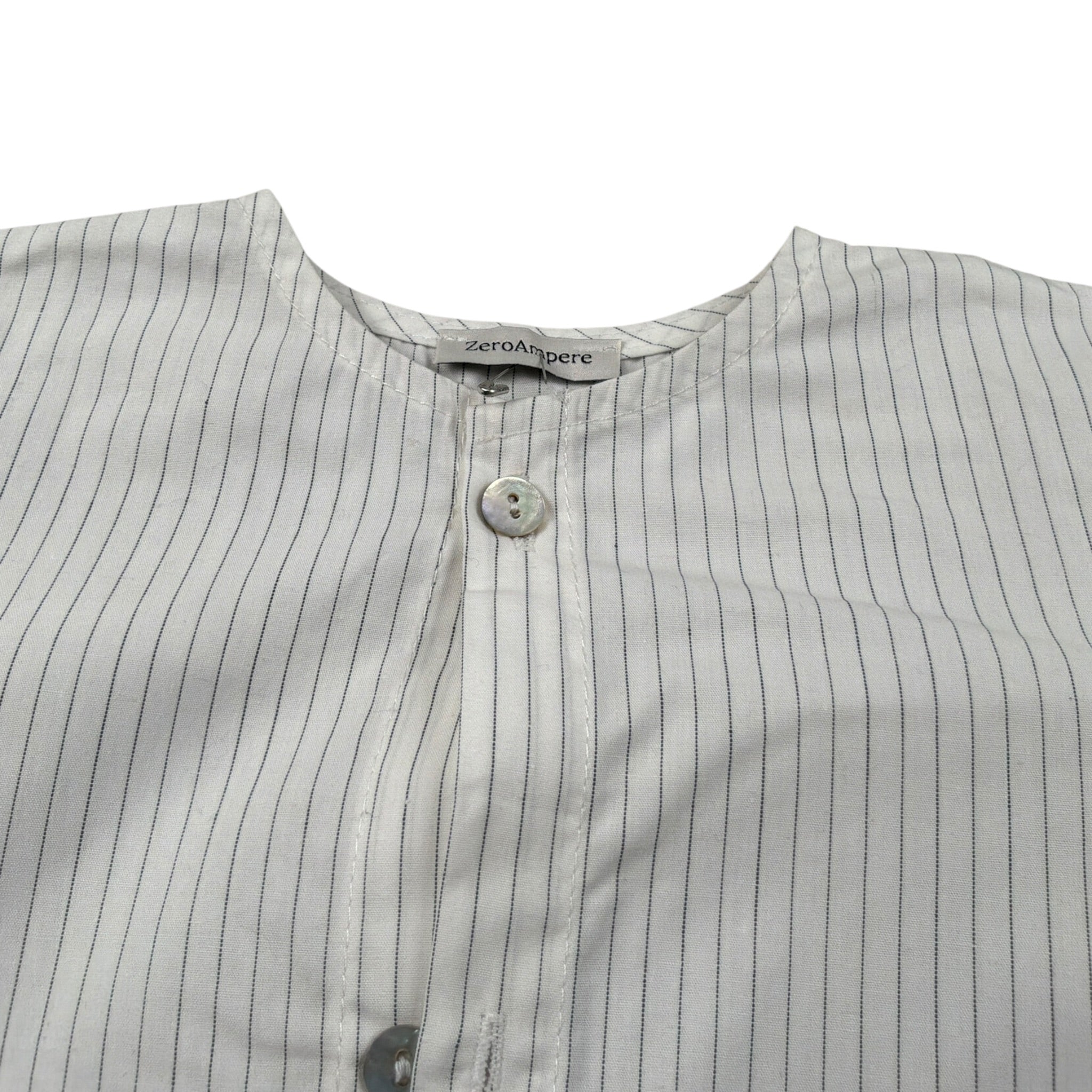 Zero Ampere Camicia Manica Lunga tinta unita Panna per Neonato DUBLINO PANNA ZERO AMPERE 