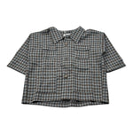Zero Ampere Camicia Manica Lunga Stampa Fantasia Quadretti Grigio per Bambino ITALY GRIGIO ZERO AMPERE 
