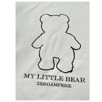 Zero Ampere Shirt Girocollo tinta unita con Stampa Panna per Bambino WILDEJ PANNA ZERO AMPERE 