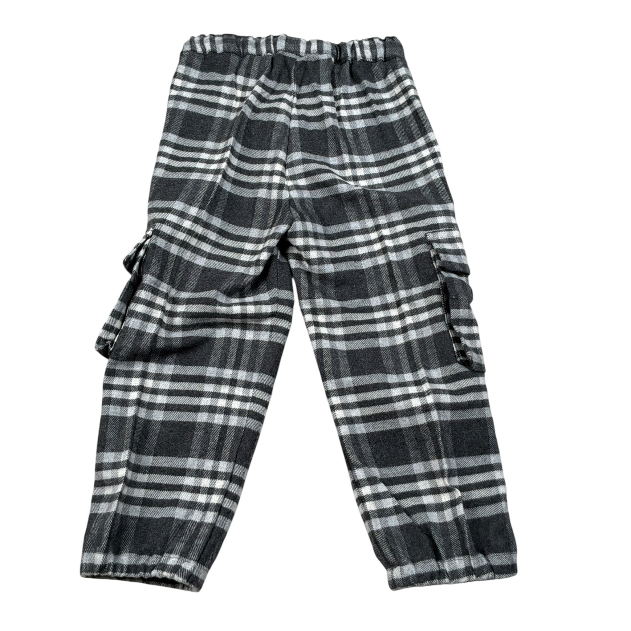 Zhoe & Tobiah Pantalone con Elastico In Vita con Tasconi Grigio per Neonato CEW2M GRIGIO ZHOE & TOBIAH 