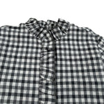 Zhoe & Tobiah Camicia Manica Lunga Fantasia Quadri Grigio per Bambina CHH2F GRIGIO ZHOE & TOBIAH 