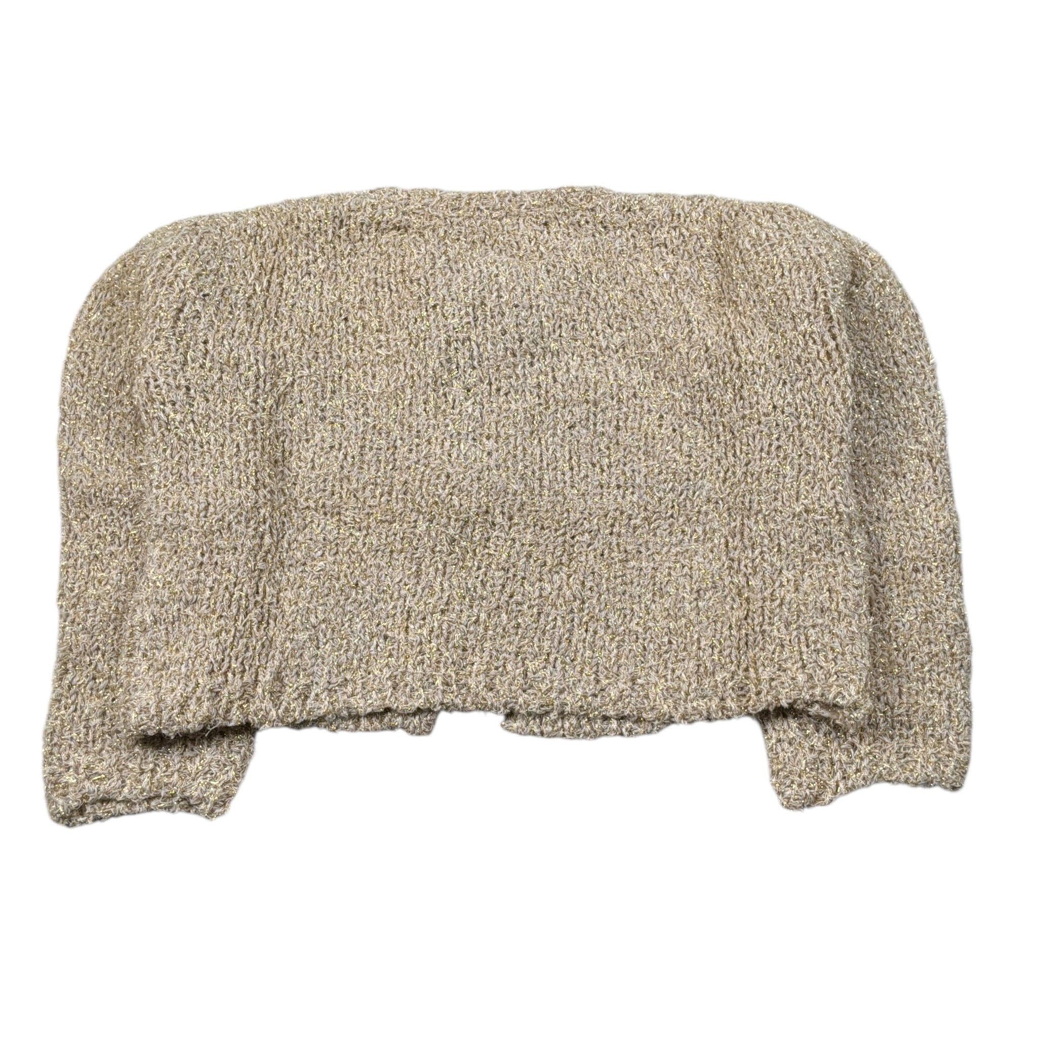 Zhoe & Tobiah Cardigan tinta unita Oro per Bambina FY2F ORO ZHOE & TOBIAH 