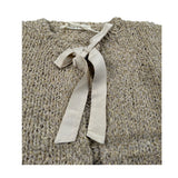 Zhoe & Tobiah Cardigan tinta unita Oro per Bambina FY2F ORO ZHOE & TOBIAH 