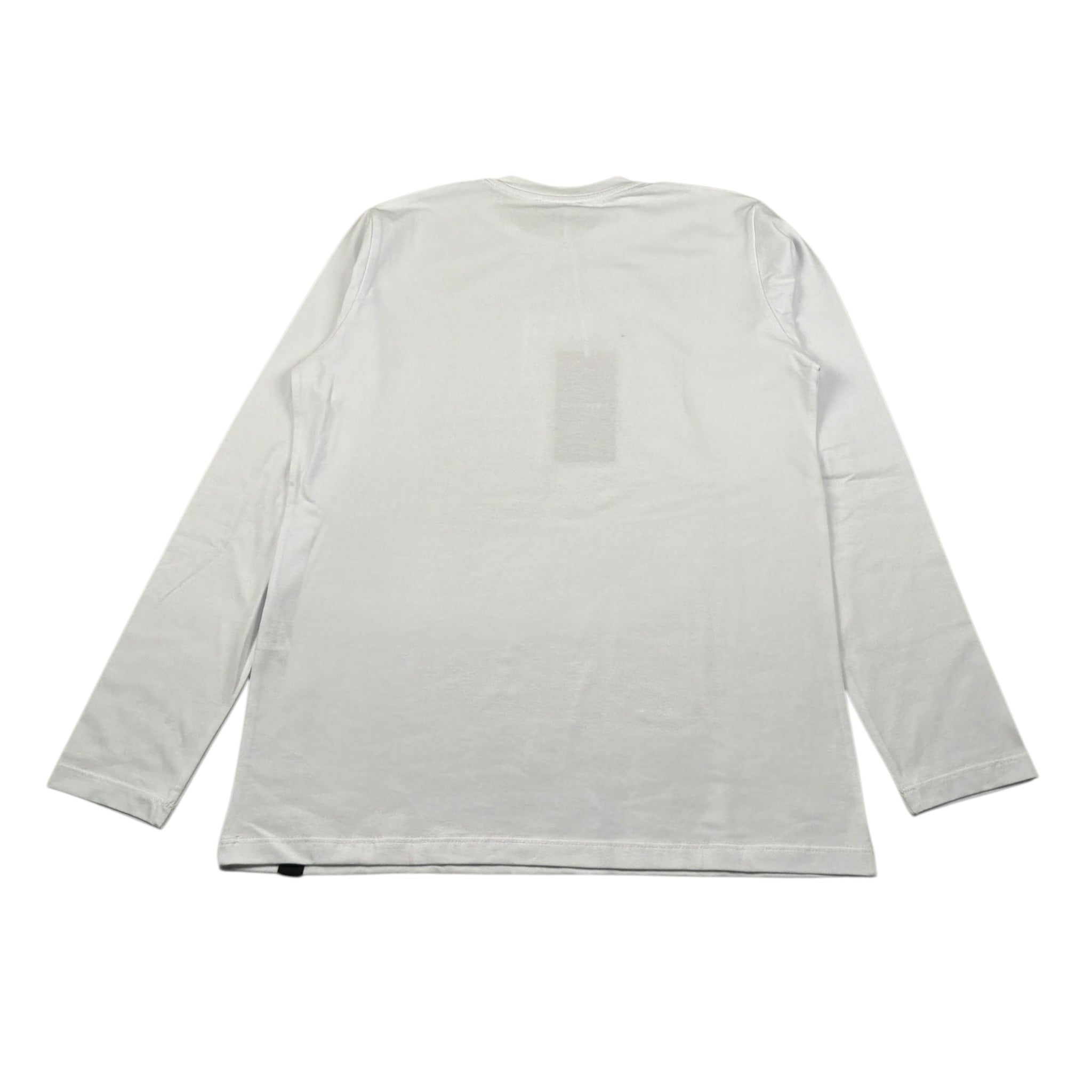 Zu+Elements Shirt Girocollo tinta unita con Logo Bianco per Bambino ZU1878 BIANCO ZU+ELEMENTS 