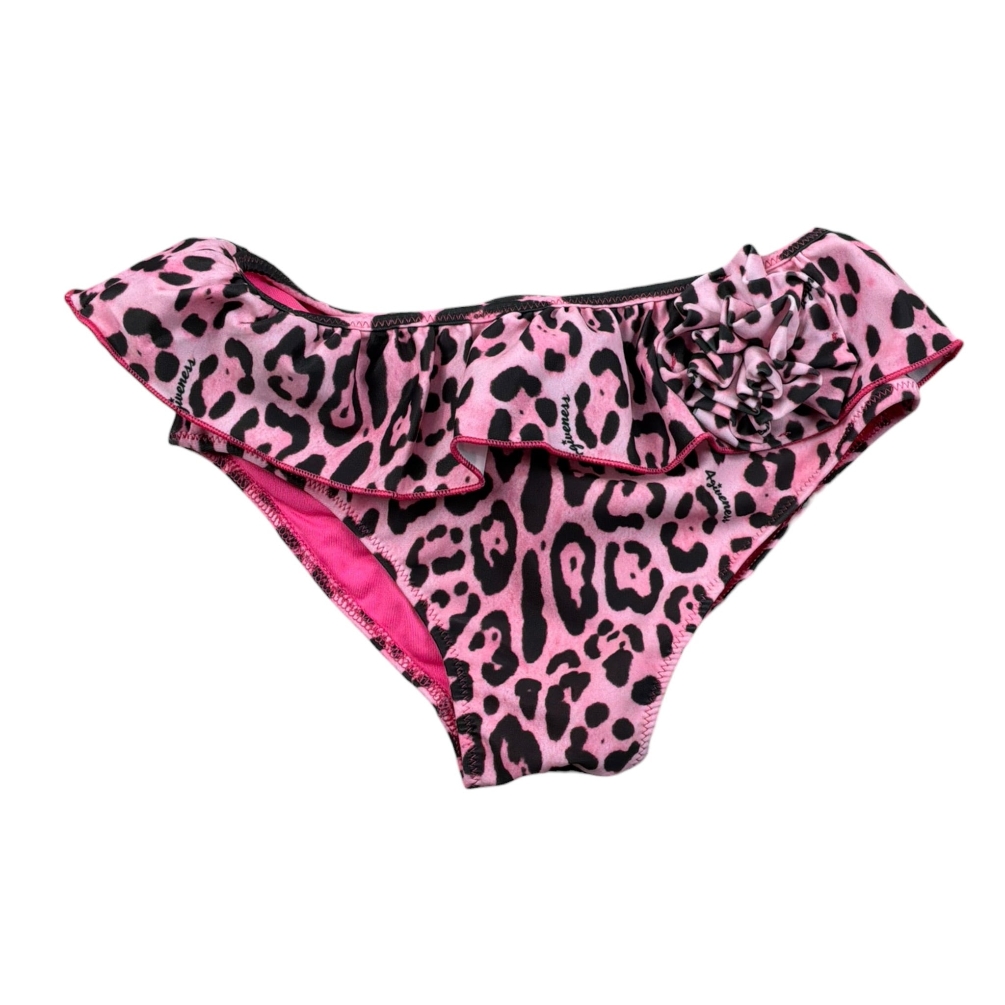 4Giveness Costume Modello Slip Tinta Unita Fantasia Maculata per Bambina FGBN3953 ROSA 4GIVENESS 