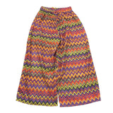 4Giveness Pantalone Multicolor Modello A Palazzo per Bambina FGCG3912 MULTICOLOR 4GIVENESS 