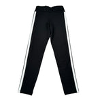 Adidas Leggins Tinta Unita con Logo per Bambina JD6473 NERO Adidas 