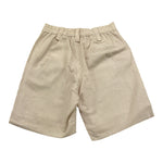 Amaya Bermuda Tinta Unita con Fantasia A Righe per Bambino 593520 BIANCO AMAYA 
