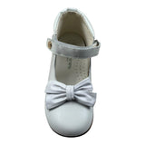 Andanines Ballerina Tinta Unita con Fiocco per Bambina 251192 BIANCO ANDANINES 