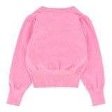 Angel'S Face Cardigan Tinta Unita con Fiocchi per Bambina NICOLETTE ROSA ANGEL'S FACE 