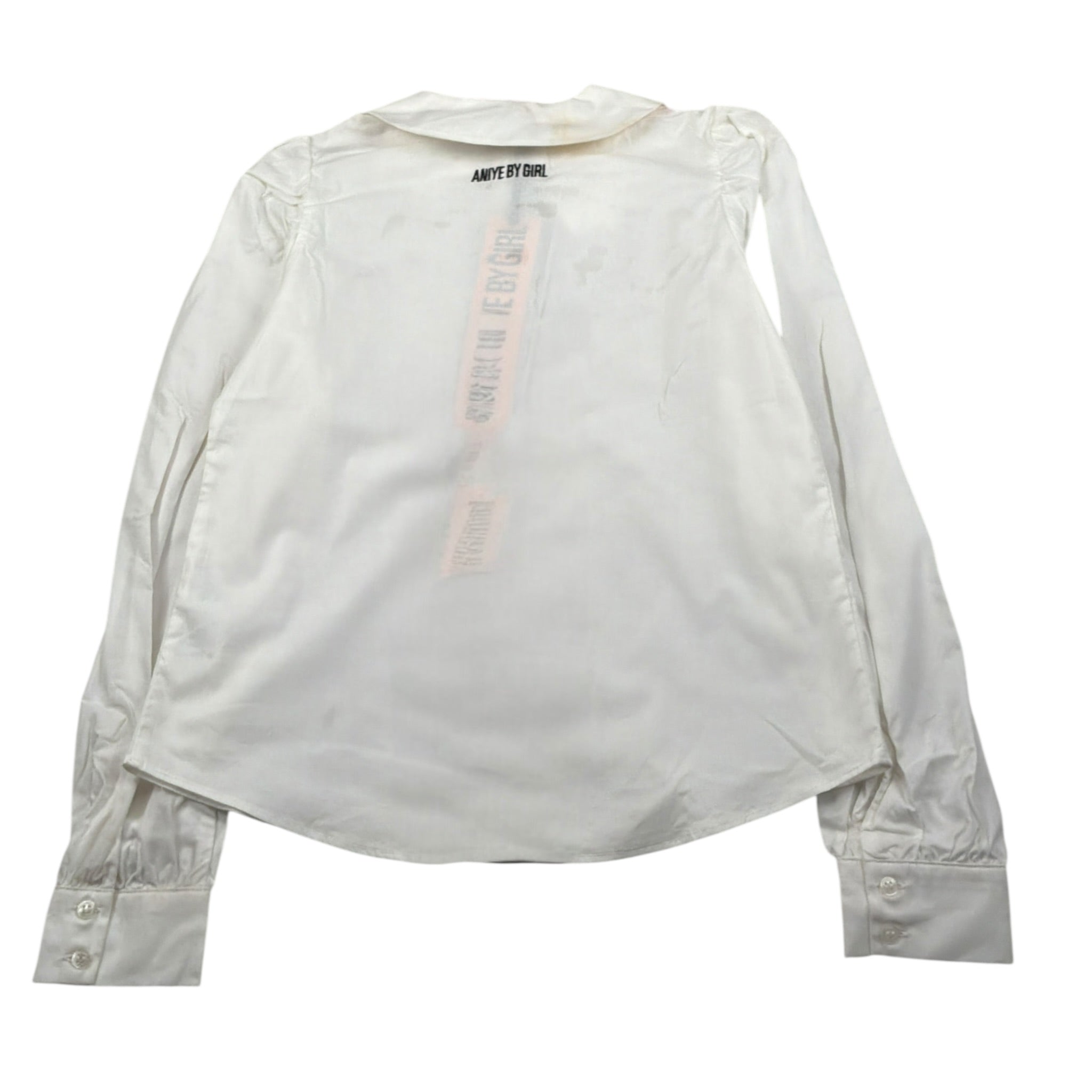 Aniye By Girl Camicia Manica Lunga tinta unita Panna per Bambina 00160 PANNA ANIYE BY GIRL 