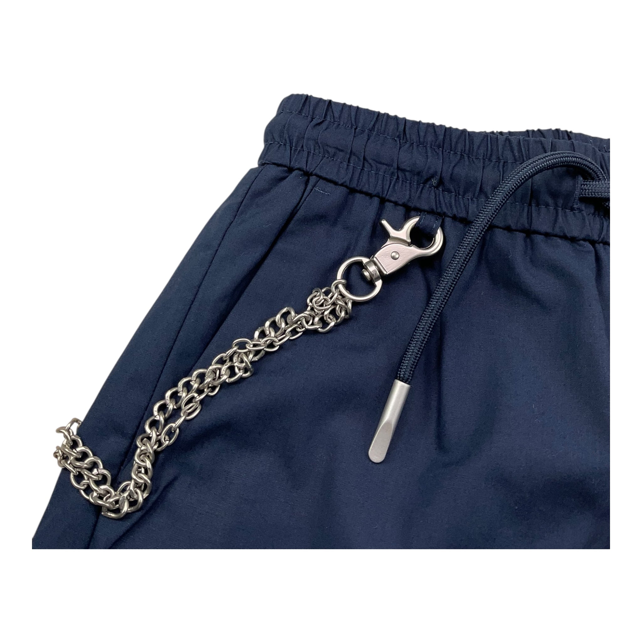 Antony Morato Bermuda Tinta Unita con Elastico In Vita per Bambino MKSH00092 BLU ANTONY MORATO 