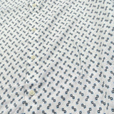 Antony Morato Camicia Tinta Unita con Fantasia Manica Lunga per Bambino MKSL00262XX BIANCO ANTONY MORATO 