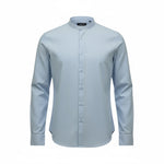 Antony Morato Camicia Tinta Unita Manica Lunga per Bambino MKSL00299 AZZURRO ANTONY MORATO 