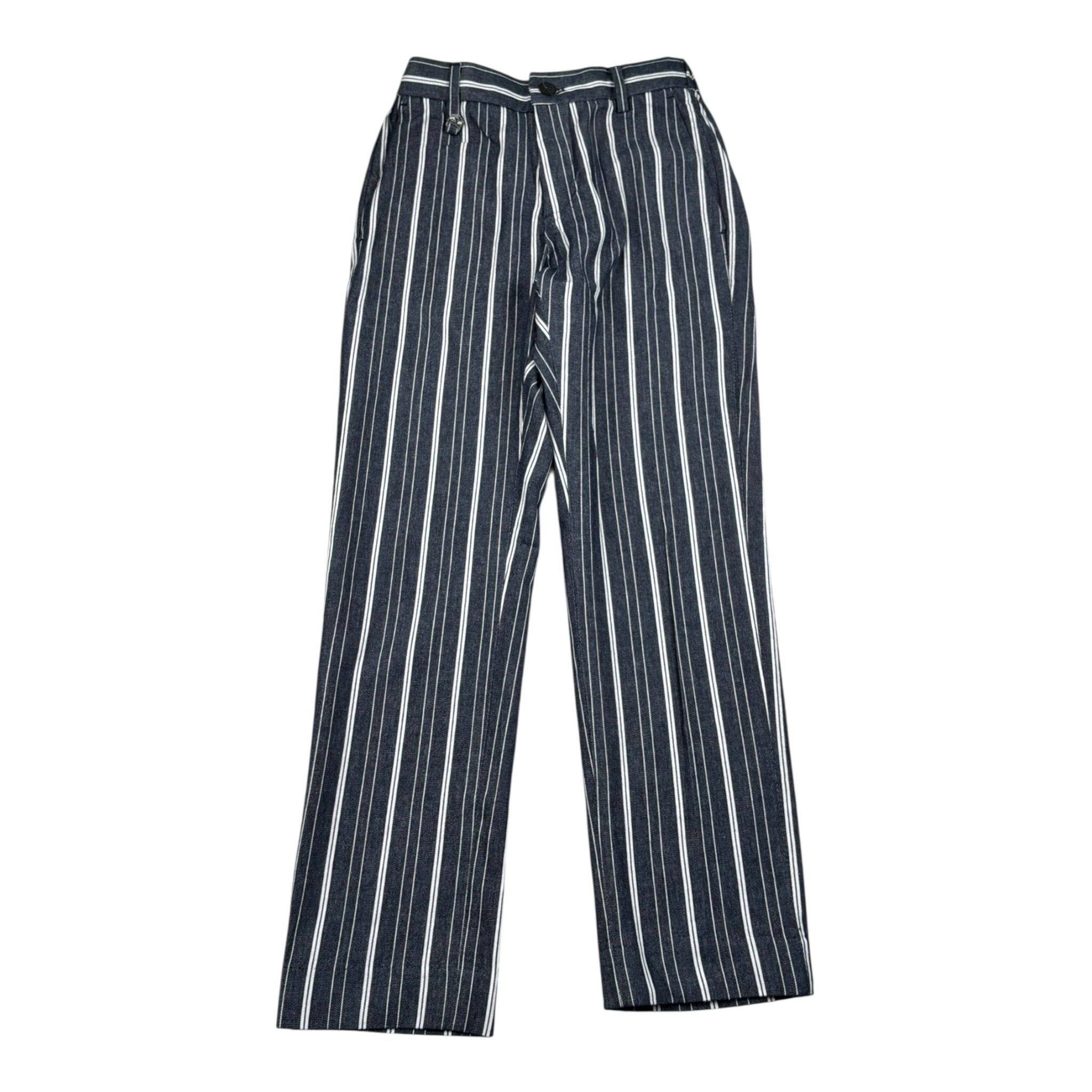 Antony Morato Pantalone Bicolore con Fantasia A Righe per Bambino MKTR00172 BLU ANTONY MORATO 