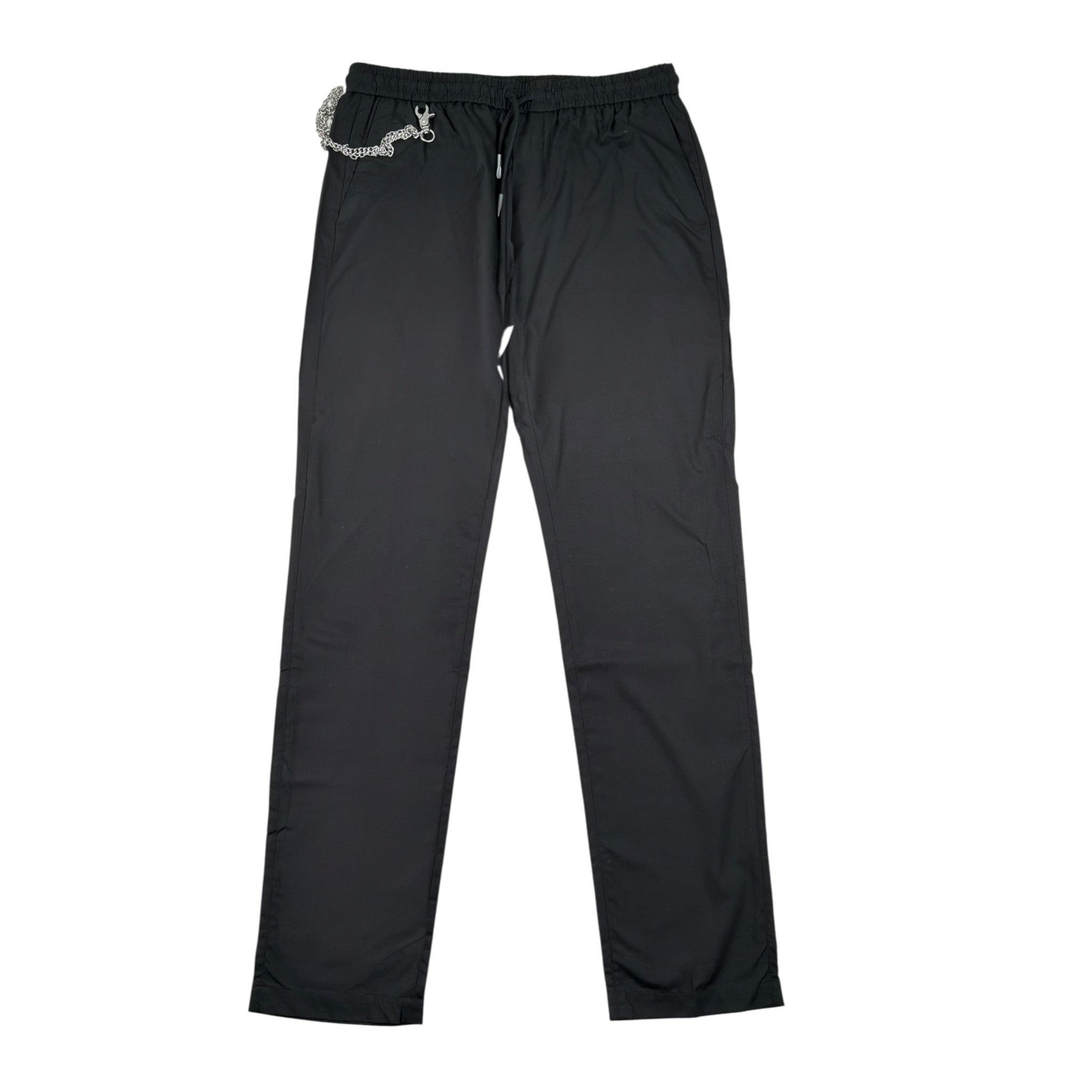Antony Morato Pantalone Tinta Unita con Elastico In Vita per Bambino MKTR00240X NERO ANTONY MORATO 