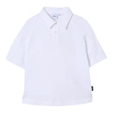 Aspesi Polo Mezza Manica Tinta Unita per Bambino S25005PCM0122 BIANCO ASPESI 