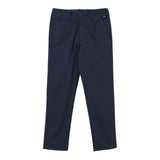 Aspesi Pantalone Tinta Unita con Girovita Regolabile per Bambino S25005PLC6058 BLU ASPESI 