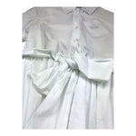 Aspesi Abito Mezza Manica Tinta Unita per Bambina S25012VMC0068 BIANCO ASPESI 