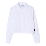 Aspesi Camicia Tinta Unita per Bambina S25035CLC0068 BIANCO ASPESI 