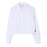 Aspesi Camicia Tinta Unita per Bambina S25035CLC0068 BIANCO ASPESI 