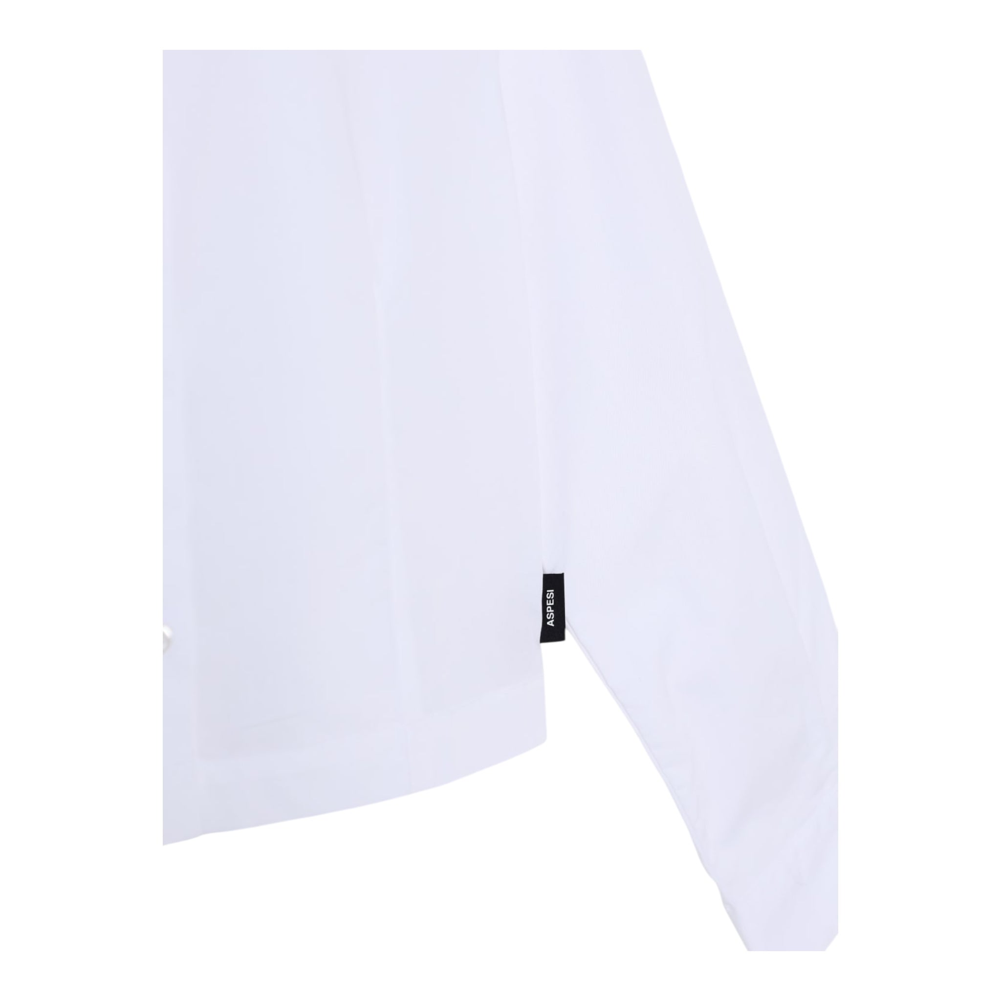 Aspesi Camicia Tinta Unita per Bambina S25035CLC0068 BIANCO ASPESI 