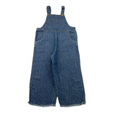 Babe & Tess Salopette Tinta Unita In Denim per Bambina 18518049 BLU BABE & TESS 