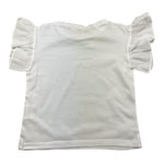 Babe & Tess T-Shirt Girocollo Tinta Unita per Bambina 21518124 BIANCO BABE & TESS 