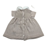 Baby Lord Abito Mezza Manica tinta unita Beige per Neonata TGN BEIGE BABY LORD 
