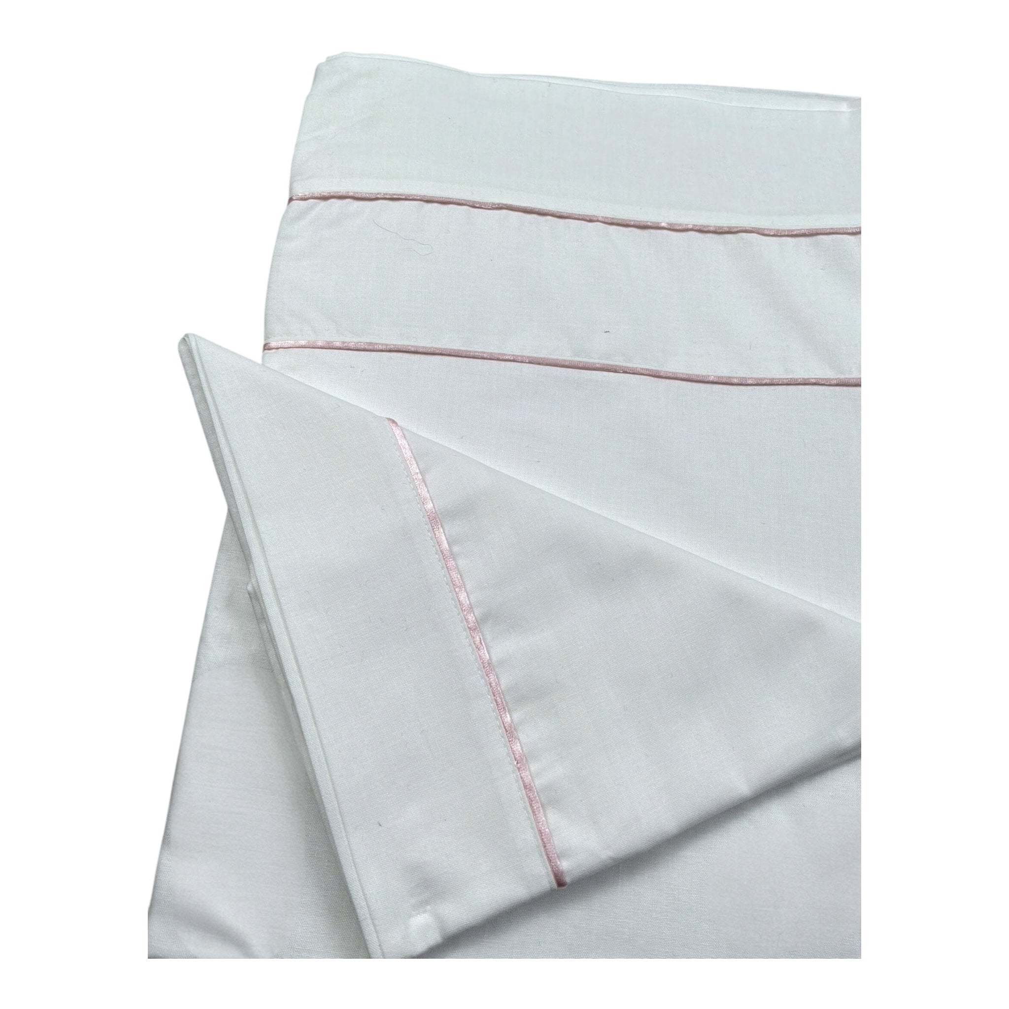 Baby Vip Set 3 Pezzi Lenzuola Tinta Unita per Neonata T1117 BIANCO BABY VIP 