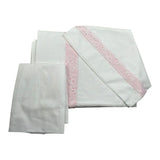 Baby Vip Set Lenzuola 3 Pezzi  per Neonata T1382 BIANCO BABY VIP 