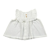 Babyvip Camicia Tinta Unita Giromanica per Neonata T1355 BIANCO BABYVIP 