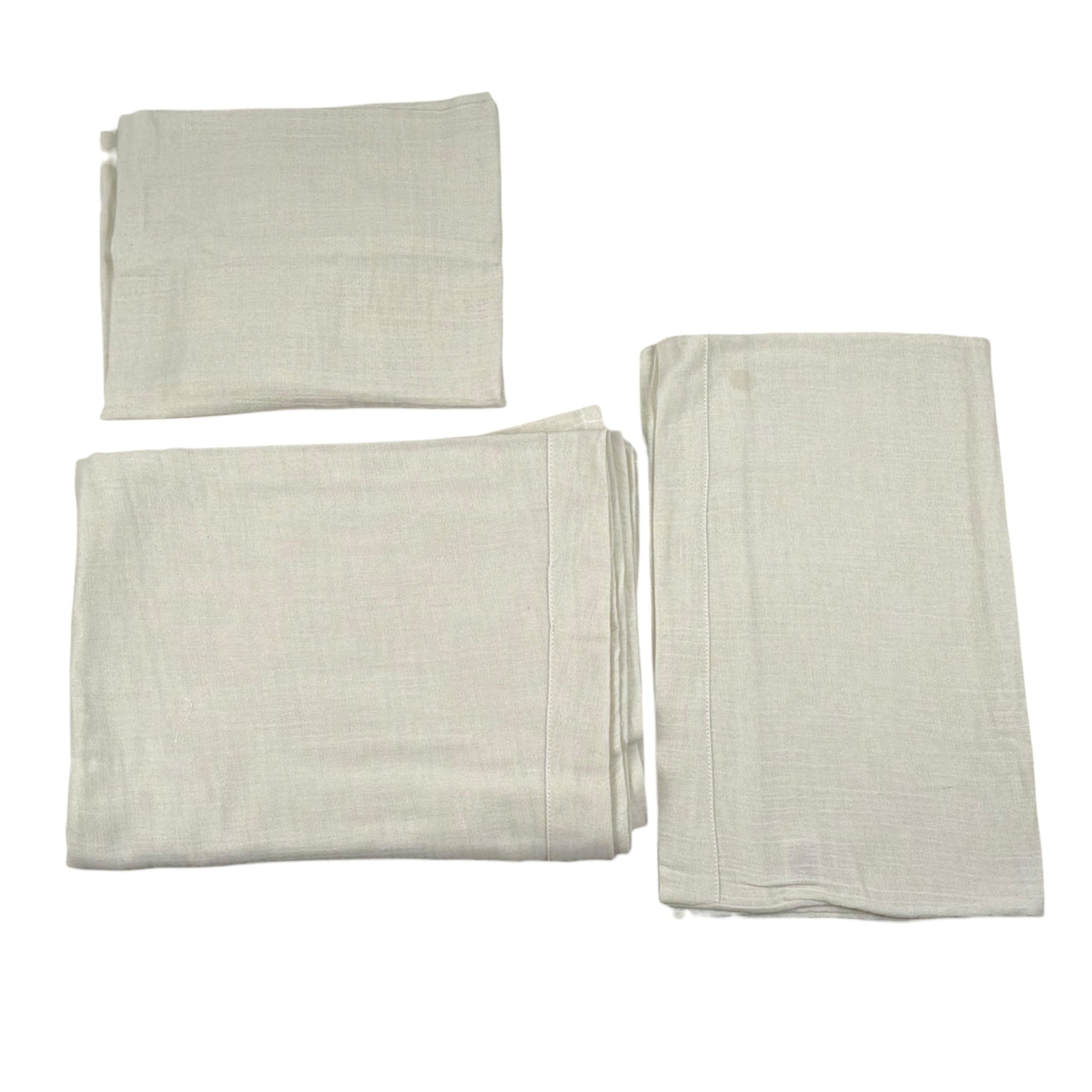 Babyvip Set 3 Lenzuola Tinta Unita per Neonato T7051 BEIGE BABYVIP 