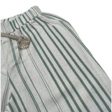 Babyvip Pantalone Tinta Unita con Fantasia A Righe per Neonato T7709 BIANCO BABYVIP 