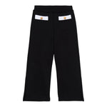 Balmain Pantalone Modello A Palazzo Tinta Unita per Bambina BW6B30 NERO BALMAIN 