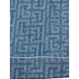 Balmain Bermuda In Denim Tinta Unita per Bambino BW6Q39 AZZURRO BALMAIN 