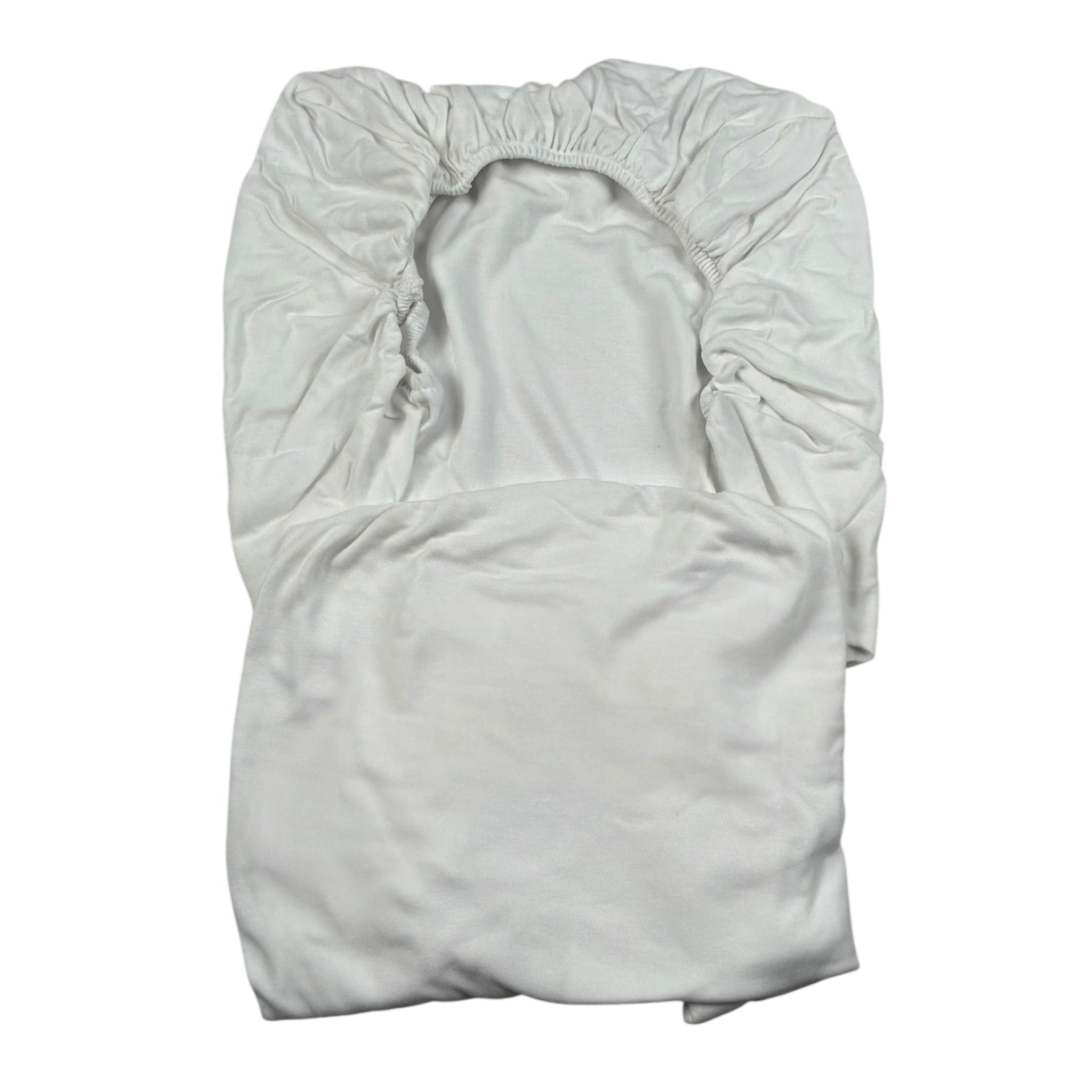 Bamboom+Babies Set 2 Pezzi Lenzuola con Angoli Tinta Unita per Neonato 217 BIANCO BAMBOOM+BABIES 