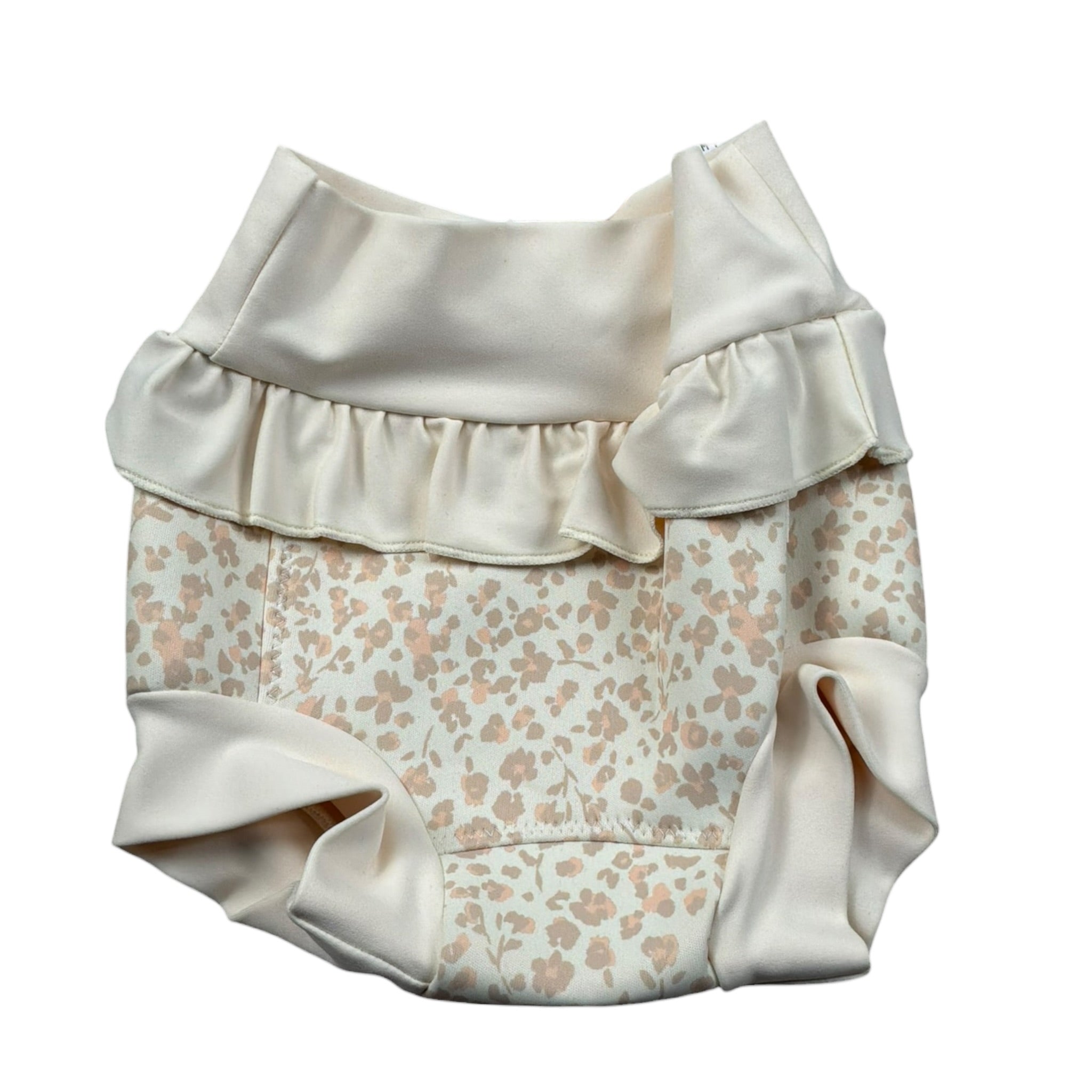 Bamboom+Babies Costume Tinta Unita con Stampa per Neonata 719 PANNA BAMBOOM+BABIES 