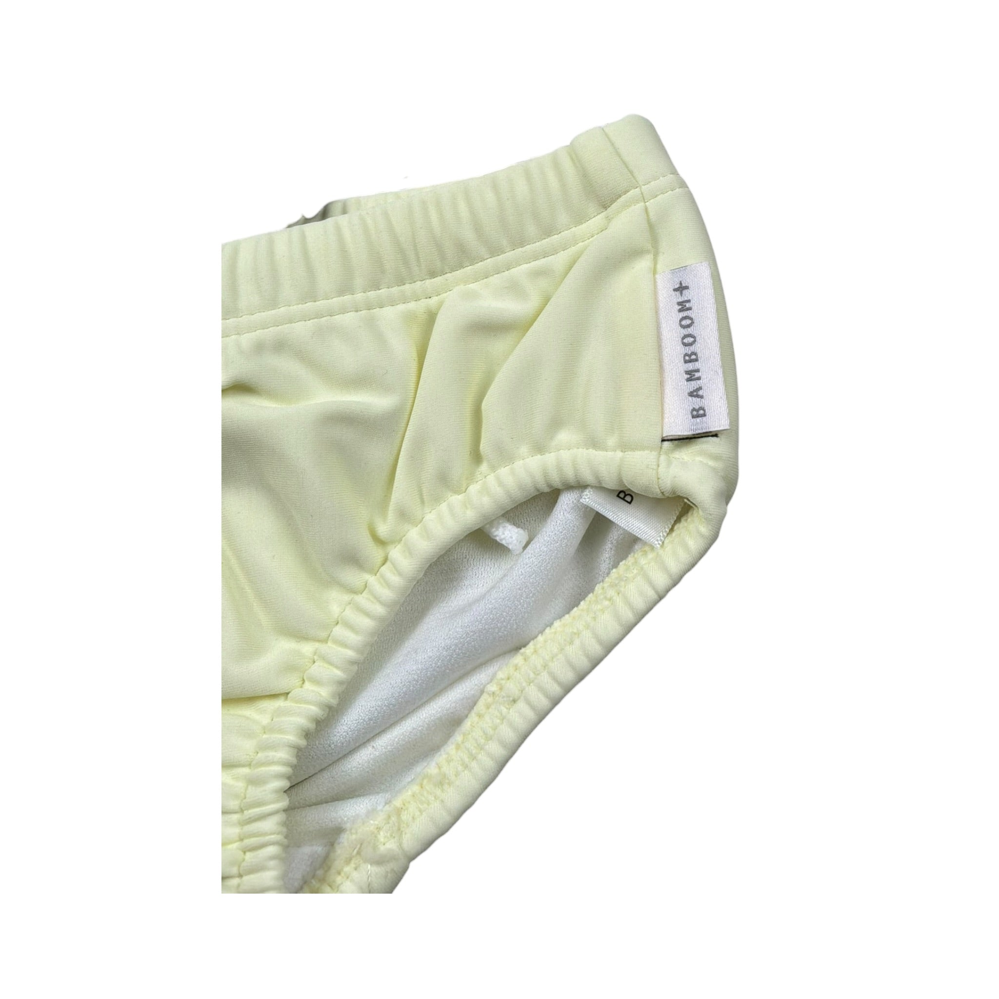 Bamboom+Babies Costume Mutandina Tinta Unita con Stampe per Neonato 720 GIALLO BAMBOOM+BABIES 