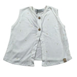 Bamboom+Babies Top Giromanica Tinta Unita per Neonata 806 PANNA BAMBOOM+BABIES 