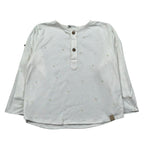 Bamboom+Babies Shirt Tinta Unita con Bottoni per Neonato 849 PANNA BAMBOOM+BABIES 