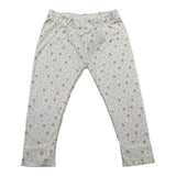 Bamboom+Babies Leggins Tinta Unita con Stampe per Neonata 867 PANNA BAMBOOM+BABIES 
