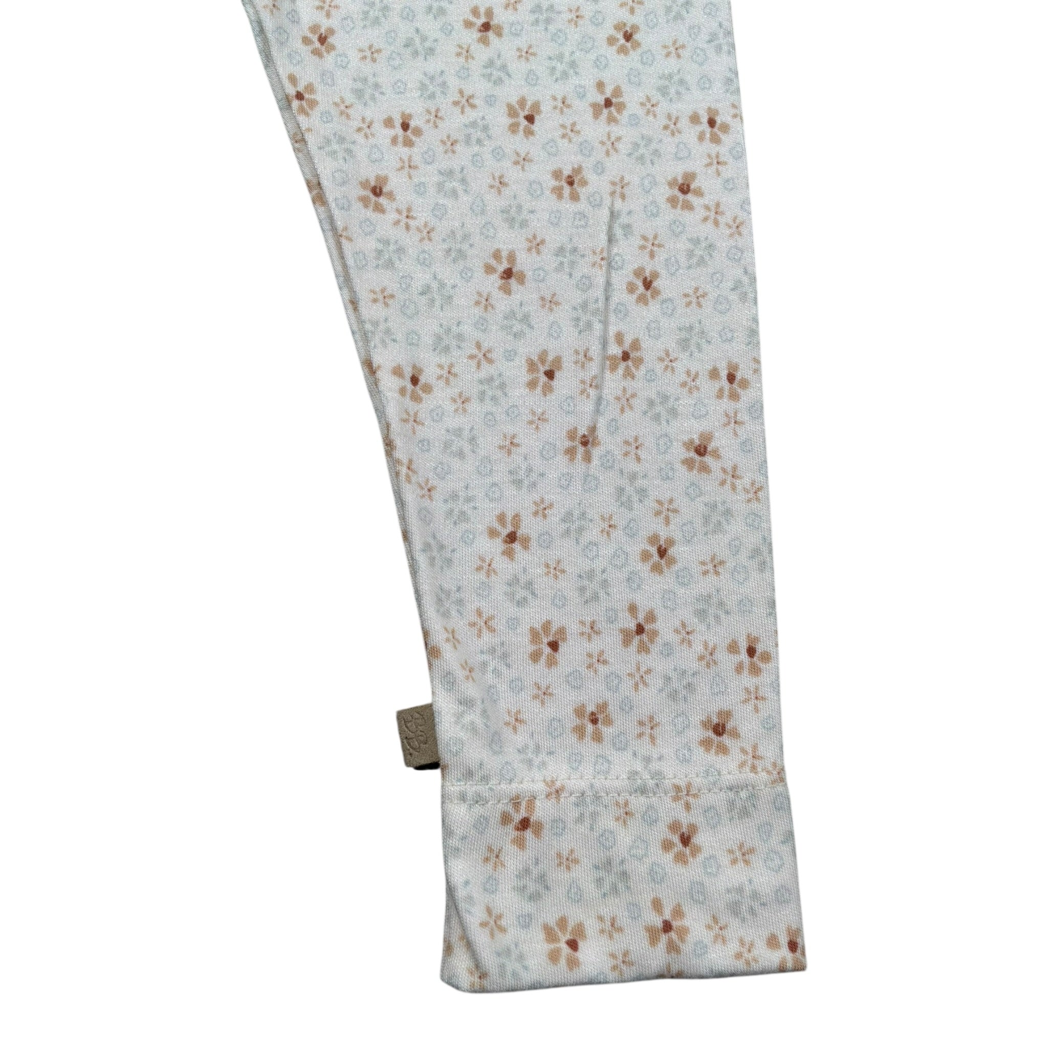Bamboom+Babies Leggins Tinta Unita con Stampe per Neonata 867 PANNA BAMBOOM+BABIES 