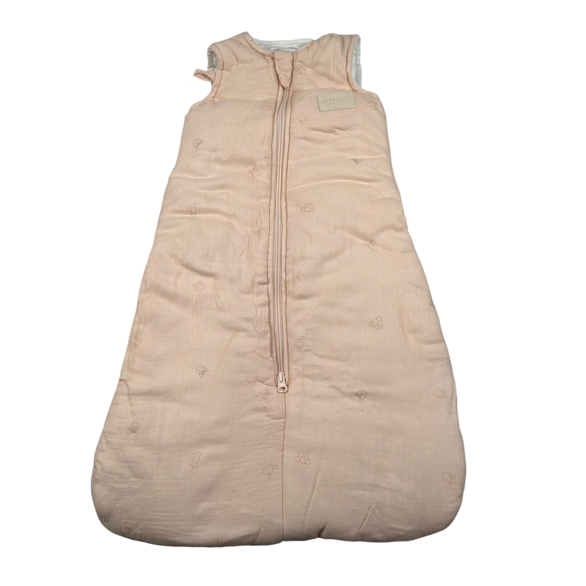 Bamboon+Babies Sacca Tinta Unita con Stampe per Neonata TOG22 ROSA BAMBOON+BABIES 